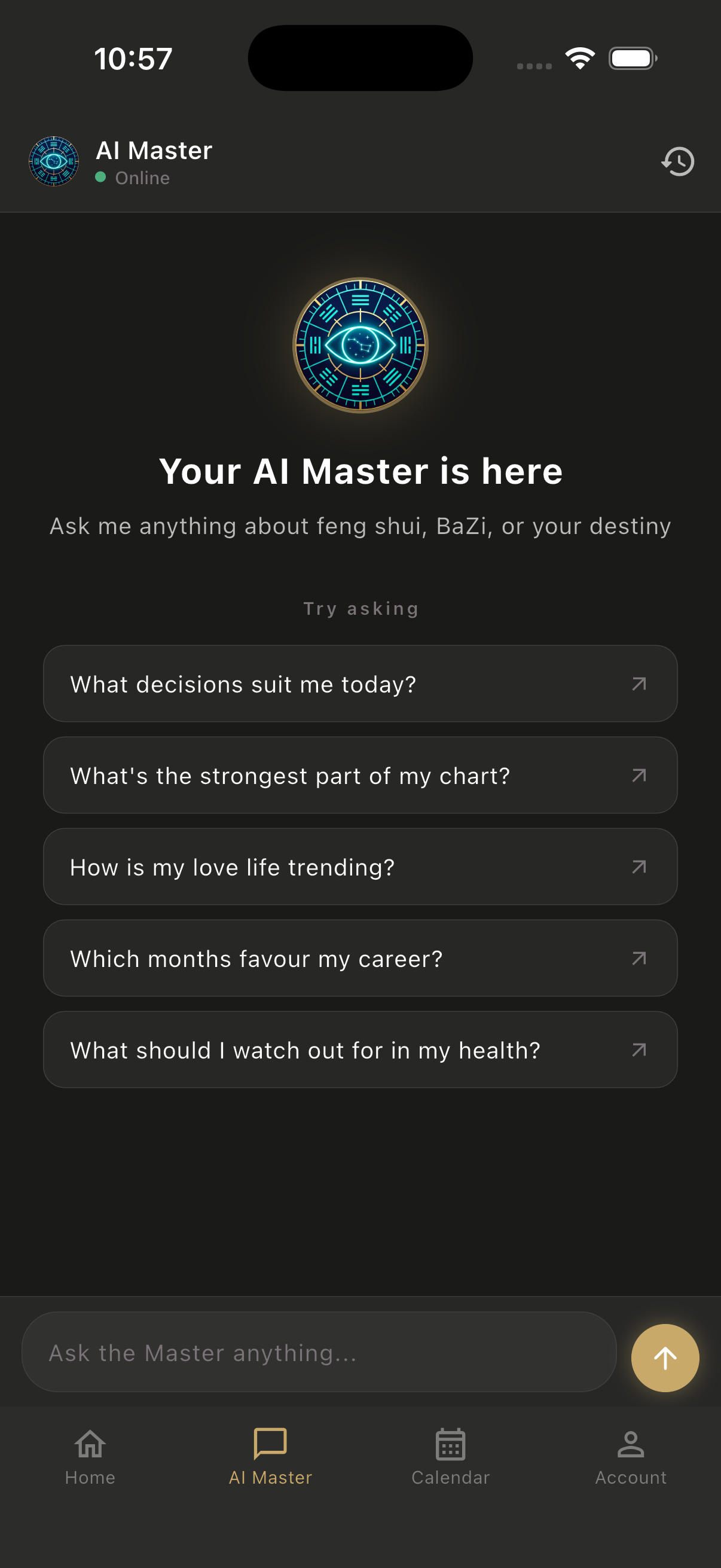 AI Master chat
